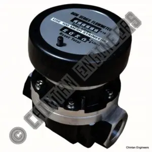 Analog Gear Type Flow Meter Supply for Polymer Manufacturer in Dahej