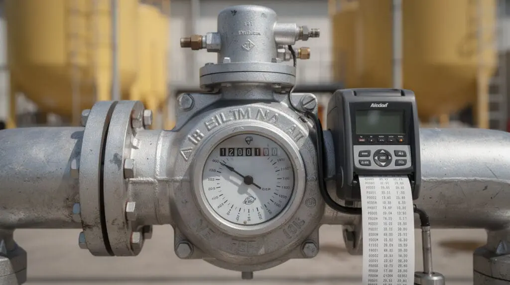 CE-113 High Accuracy Transfer Meter with air eliminator and ticket printer