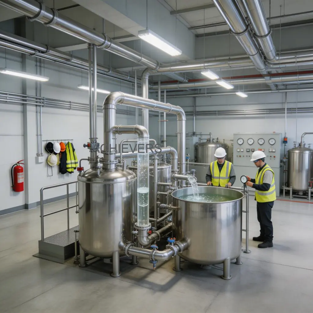 Liquid Batching System installed at an Indian industrial site with correct straight-run piping setup and inline filtration for accurate custody transfer